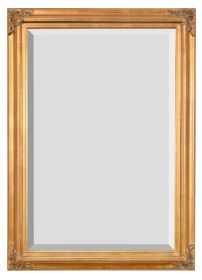 Mini Grand Victorian Mirror 24X36 Antique Gold