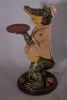 Crocodile Butler With Tray 39"