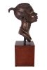 African Queen Bust On Stand