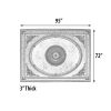 Classical Design Rectangular Ceiling Medallion 6Ft X 8Ft
