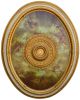 Classical Large Oval Chandelier Ceiling Medallion 79 Inches