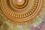 Classical Large Oval Chandelier Ceiling Medallion 79 Inches
