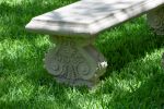 Classic Acanthus Garden Table And Bench Set Of 3 (Kit)