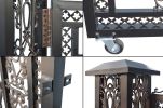 Bridgeton Moore Aluminum Wide Driveway Gate (Kit)