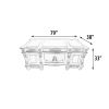 Monarch Mahogany Executive Desk Vc (Kit)