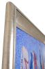 Pointelistic Regata Boat 13 Framed