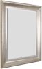 The Sterling Mirror 36X48 Silver With Champagne Wash