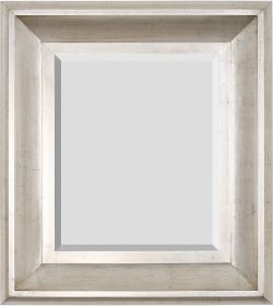 The Sterling Mirror 20X24 Silver With Champagne Wash