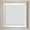 The Sterling Mirror 30X30 Silver With Champagne Wash