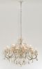 Hollywood Brush 18 Light Silver Chandelier