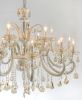 Hollywood Brush 18 Light Silver Chandelier