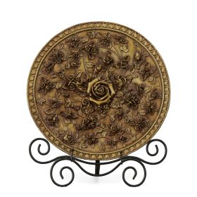 Golden Garden Charger With Stand
