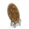 Golden Garden Charger With Stand
