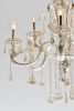 Hollywood Brush 9 Light Silver Chandelier