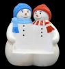 Snowman Bench
