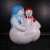 Snowman Bench