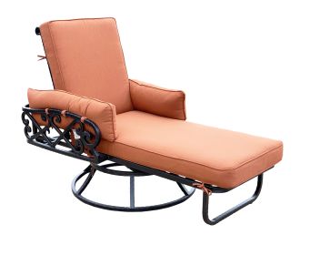 Chillounger Swivel Lounge With Cushions