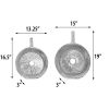 Park Avenue Vases Set Of 2