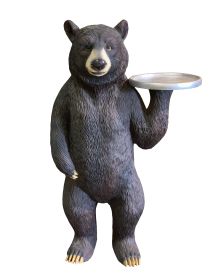 Standing Bear With Tray 3.50 Ft