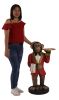 Chadsy The Chimp Waiter 37.5" Tall