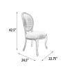 Mystique Gray Mahogany Casual Dining Side Chair