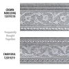Grey And Silver Crown Molding 92 Inch