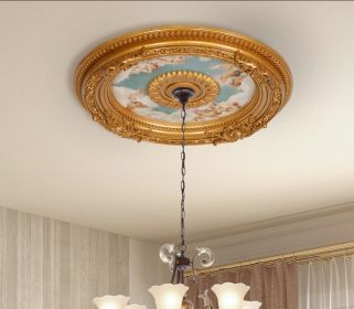 24In Cherub Sky Ceiling Medallion