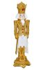 24.5In Nutcracker With Gold Coat