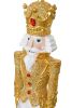 24.5In Nutcracker With Gold Coat