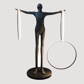 Balance Of Light Statue Floor Lamp 84 Inches
