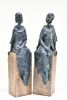 Tribal African Women Figurines Set Of 2