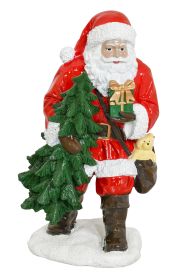 Santa Claus With Tree