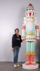 Candy Cake Christmas Nutcracker 9Ft Holiday Prop Decoration