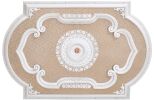 Blanco Rectangular Chandelier Fan Ceiling Medallion 72"W X 48"H