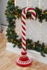 Holiday Wonderland Candy Cane Stand 36.5H
