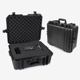18.9x16.5x8.7 Inch Hard Case, Portable Weather Waterproof Protective Camera Case With Customizable Foam, Fit Use Of Drones, Camera, Equipments, Black,