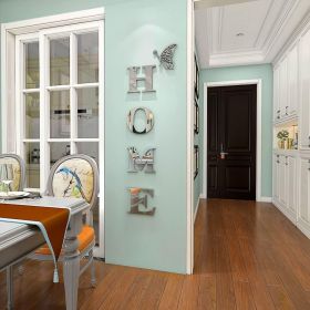 Home Wall Decor Letter Signs Acrylic Mirror Wall Stickers Decorations for Living Room Bedroom Home