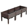 47.2inches Deep Raised Garden Bed â€“ Durable Planter Box with Legs for Vegetables, Herbs, and Flowers, Outdoor Garden Container