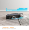 Robot Vacuum Cleaner - Powerful Suction and Mopping, 3-in-1 Vacuum/Sweep/Mop, LDS Navigation, Automatic Charging, Wi-Fi Connection APP, 1800pa, 2500mA