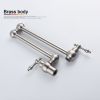 Folding faucet Pot Filler Faucet Wall Mount