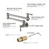 Folding faucet Pot Filler Faucet Wall Mount
