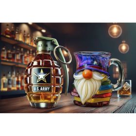 Painted Book Mug 3D Painted Book Coffee Cup (Option: Type  F Set1-1PCS)