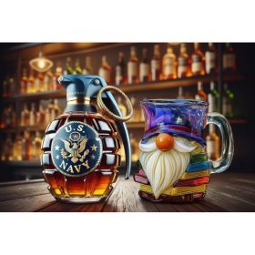 Painted Book Mug 3D Painted Book Coffee Cup (Option: Type F Set5-1PCS)