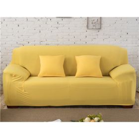 Solid Corner Sofa Covers Couch Slipcovers Elastica Material Sofa Skin Protector Cover Sofa Armchair (Option: 19-Quadruple seat)