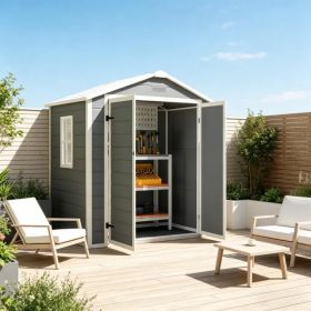 Outdoor Garden Storage Shed Tool House (Option: Defaulttitle)