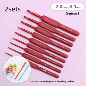 Soft Woven Doll Silicone Crochet (Option: Crochet 2Sets)
