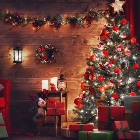 330FT Christmas String Lights 1000 LED, 8 Modes & 8 Brightness Levels with Remote & Timer, IP44 Waterproof Extra-Long Lights for Tree Patio Yard Decor (Option: White)