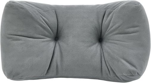 Lumbar Support Pillow Small Lower Back Pillow for Office Chair, Car Seat (Color: Blue)