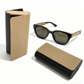 Dual Glasses Case 2-in-1 Double Eyeglasses Case (Option: Yellow)
